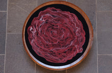 Load image into Gallery viewer, Red rose rug