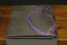 Load image into Gallery viewer, free flowing purples and silk - MacBook
